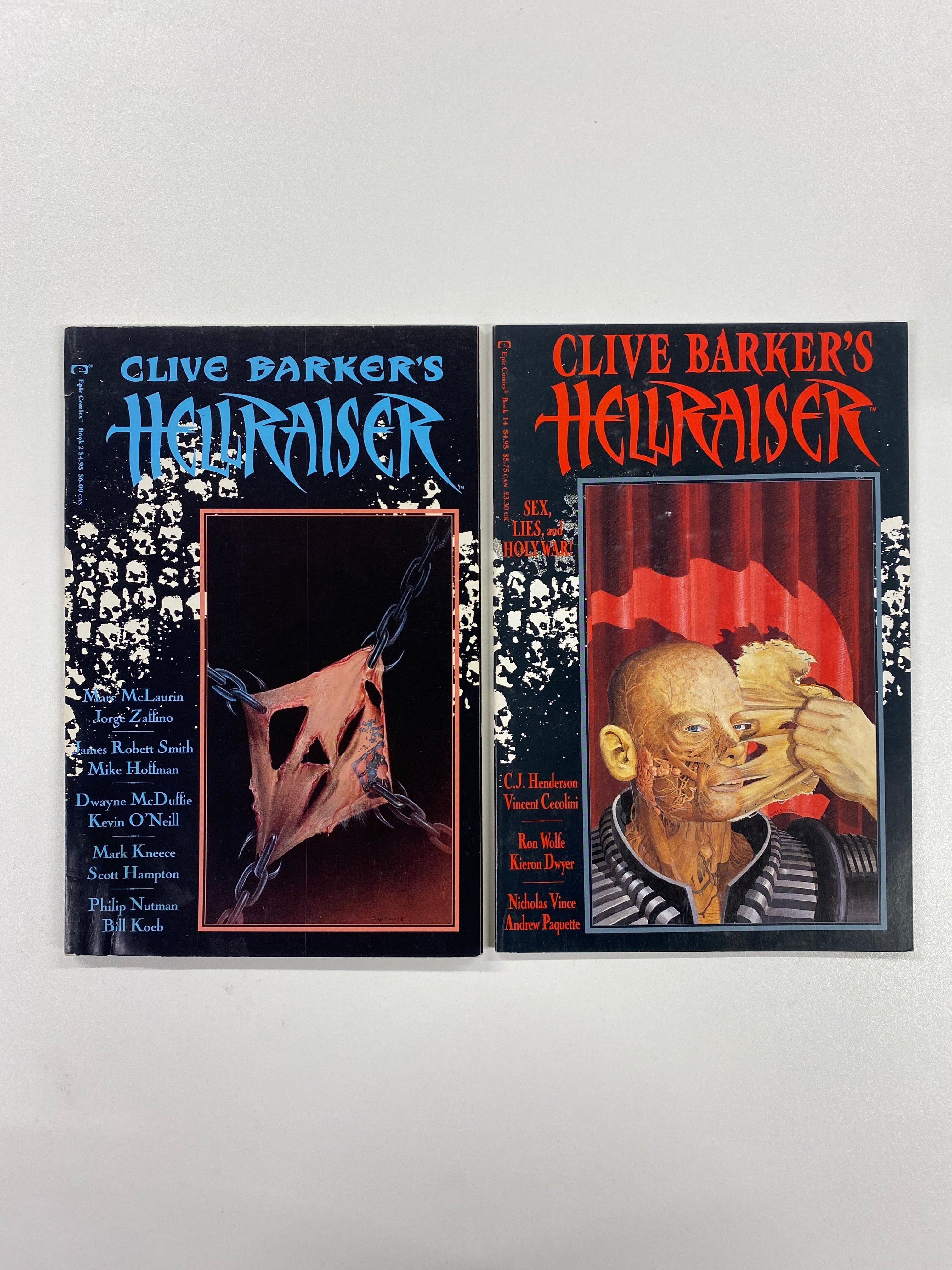 Clive Barker s Hellraiser Book 2 and Book 14 Clive Barker and