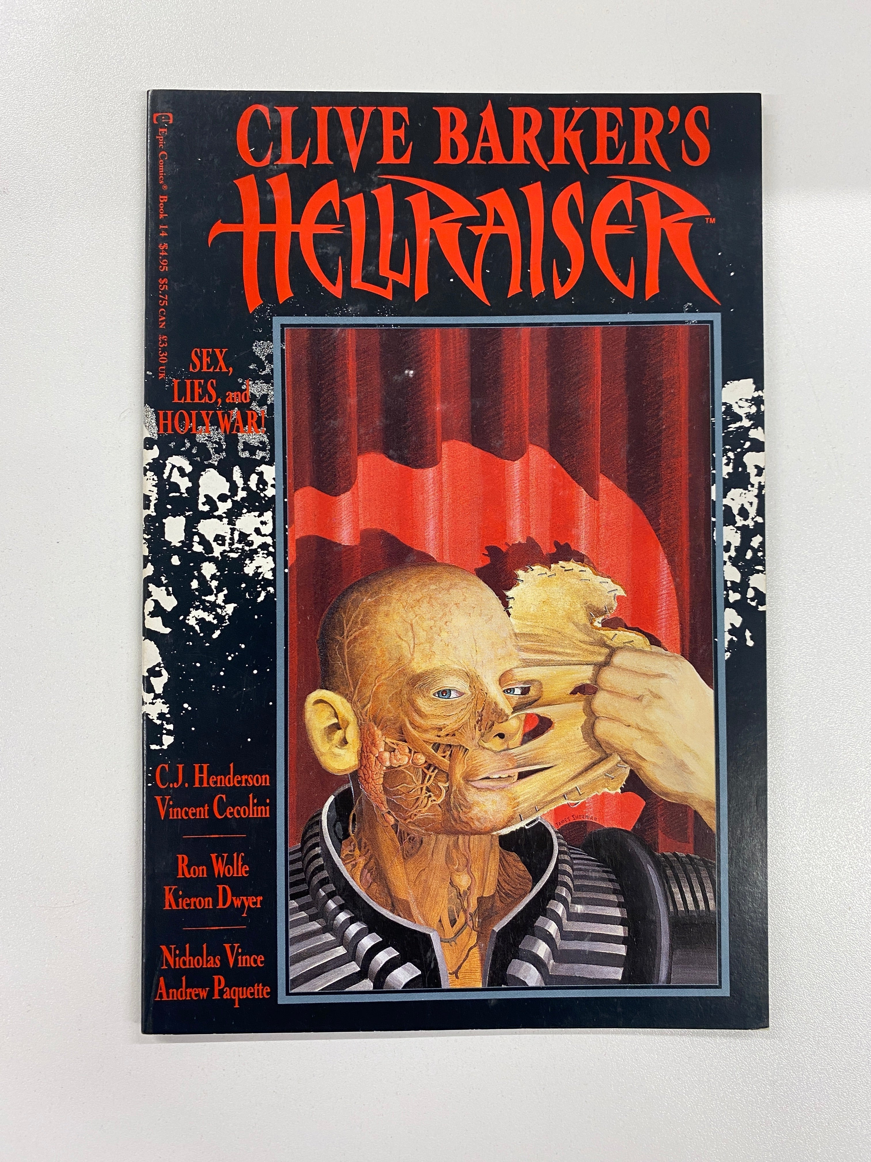 Clive Barker s Hellraiser Book 2 and Book 14 Clive Barker and