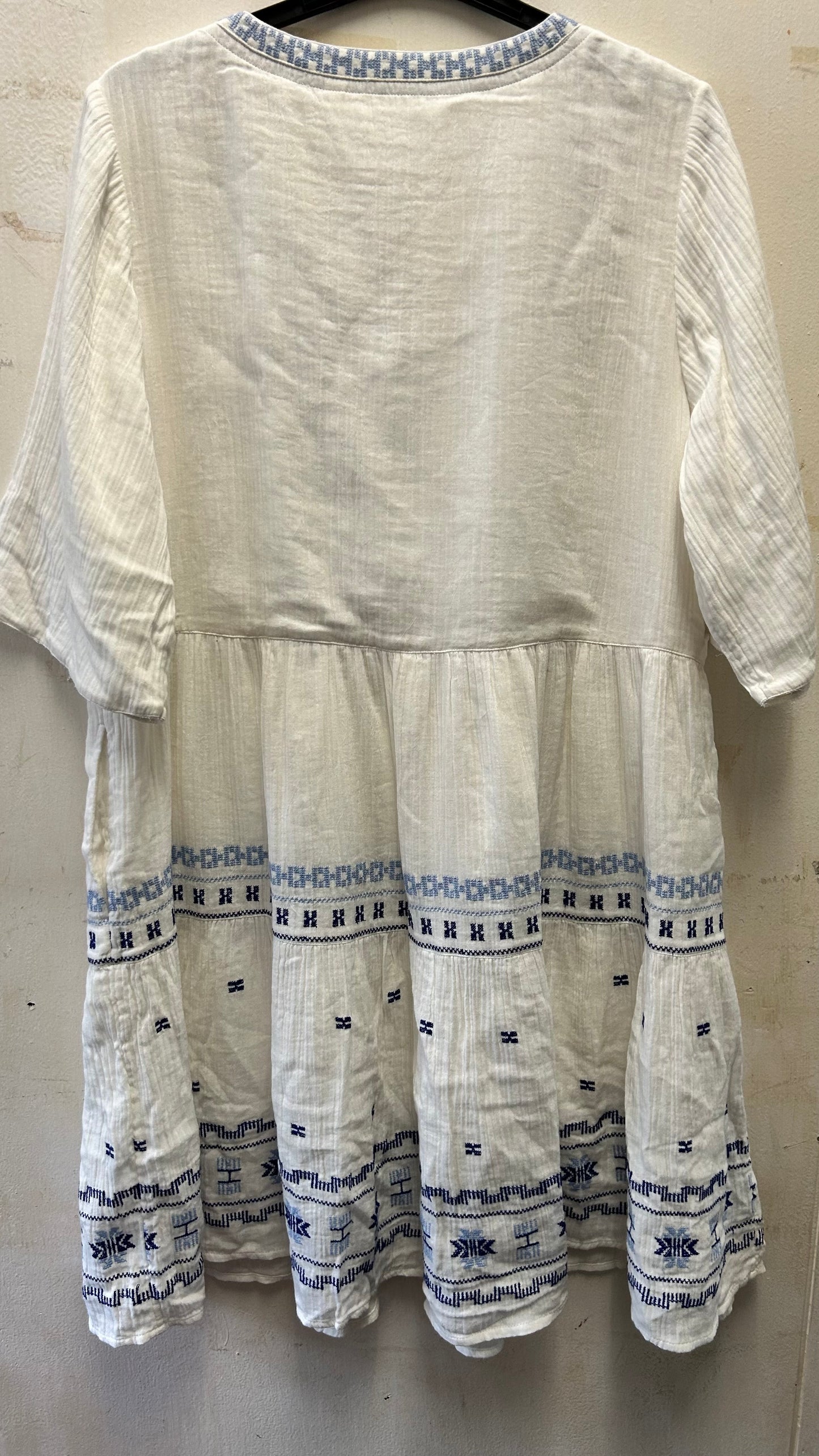 Fat Face White Tunic Dress, 16