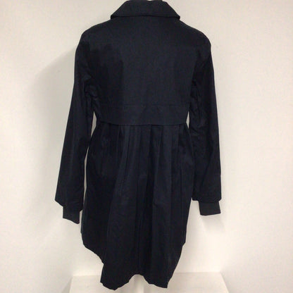 Thought Elements Collection Navy Blue 100% Cotton Coat Size 10