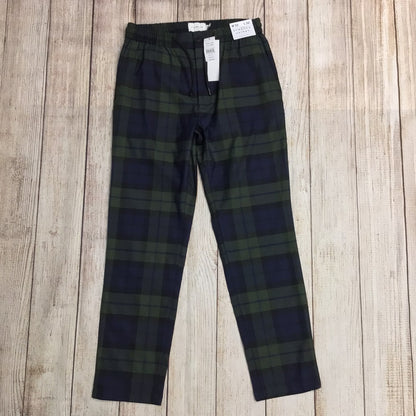 BNWT Topman Green & Blue Tartan Stretch Skinny Trousers Size W32 L32