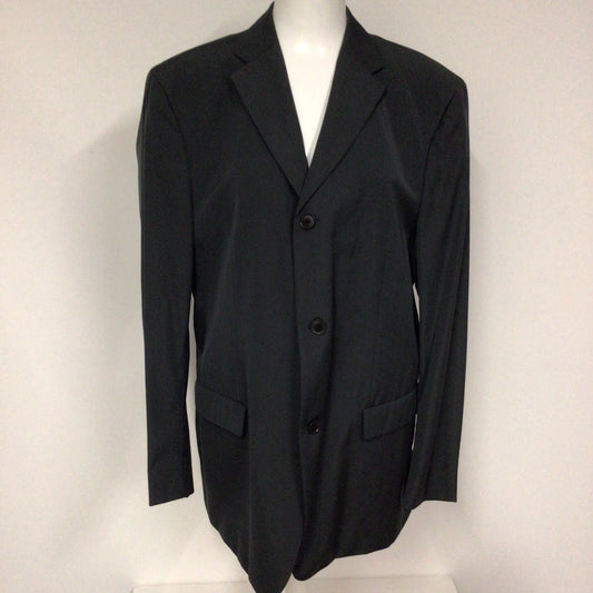 Boss Hugo Boss Dark Grey Blazer Jacket Size Ch 46"