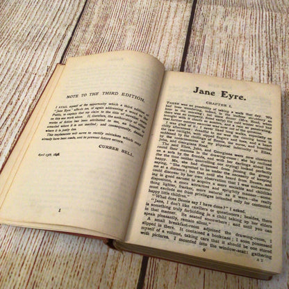 Jane Eyre by Charlotte Brontë (Illustrated by E. Stuart Hardy, Collins Clear-Type Press)