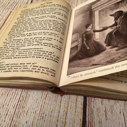 Jane Eyre by Charlotte Brontë (Illustrated by E. Stuart Hardy, Collins Clear-Type Press)