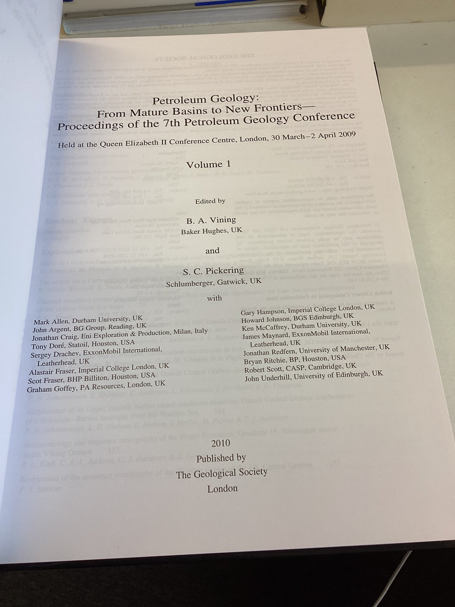 Petroleum Geology: From Mature Basins to New Frontiers Volume 1 and 2 Proceedings of The 7th Petroleum Geology Conference