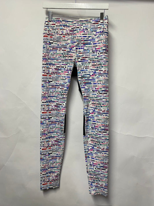 Lucas Hugh White and Multi Patterned Gym Legging Medium