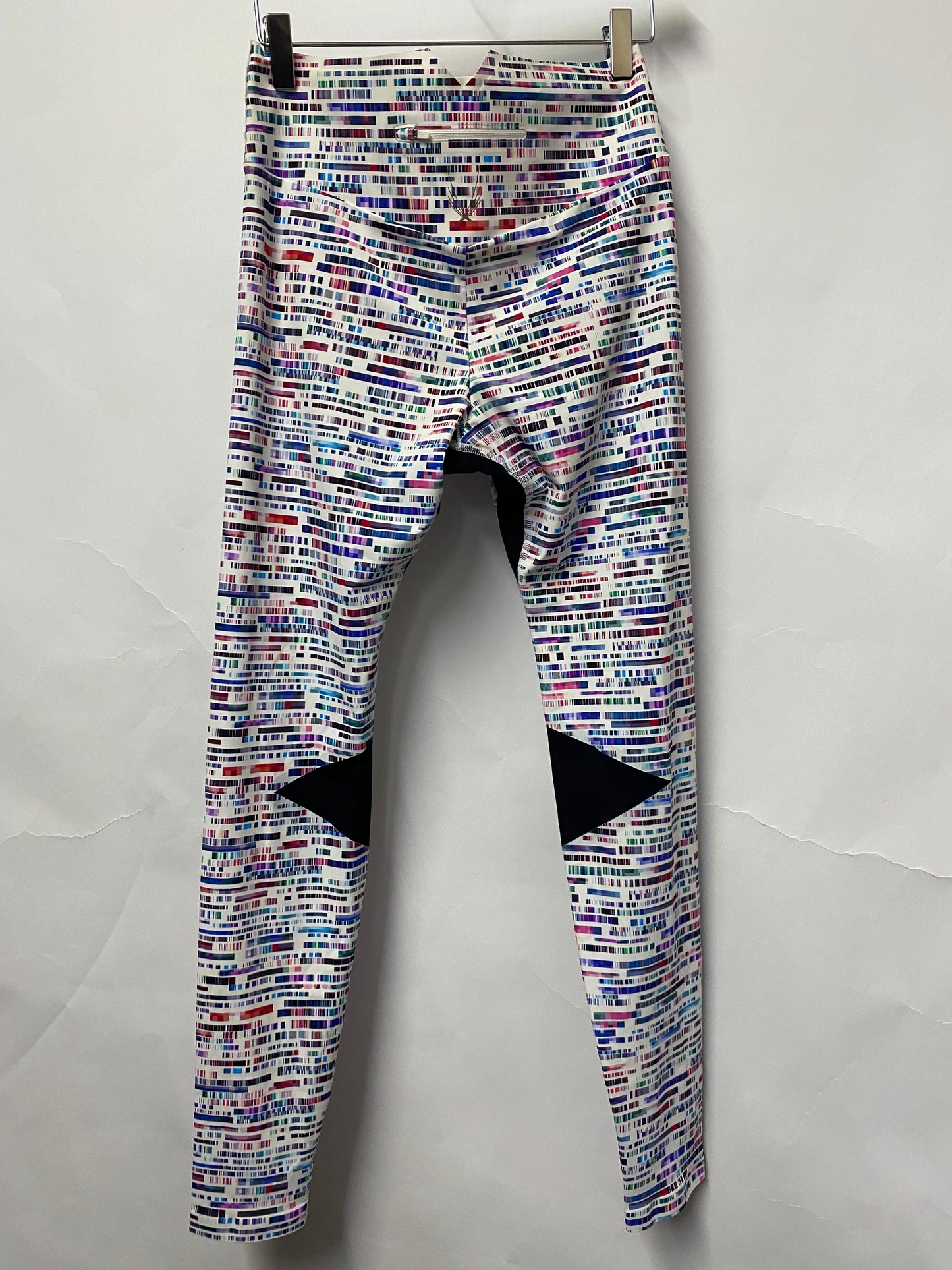 Lucas Hugh White and Multi Patterned Gym Legging Medium