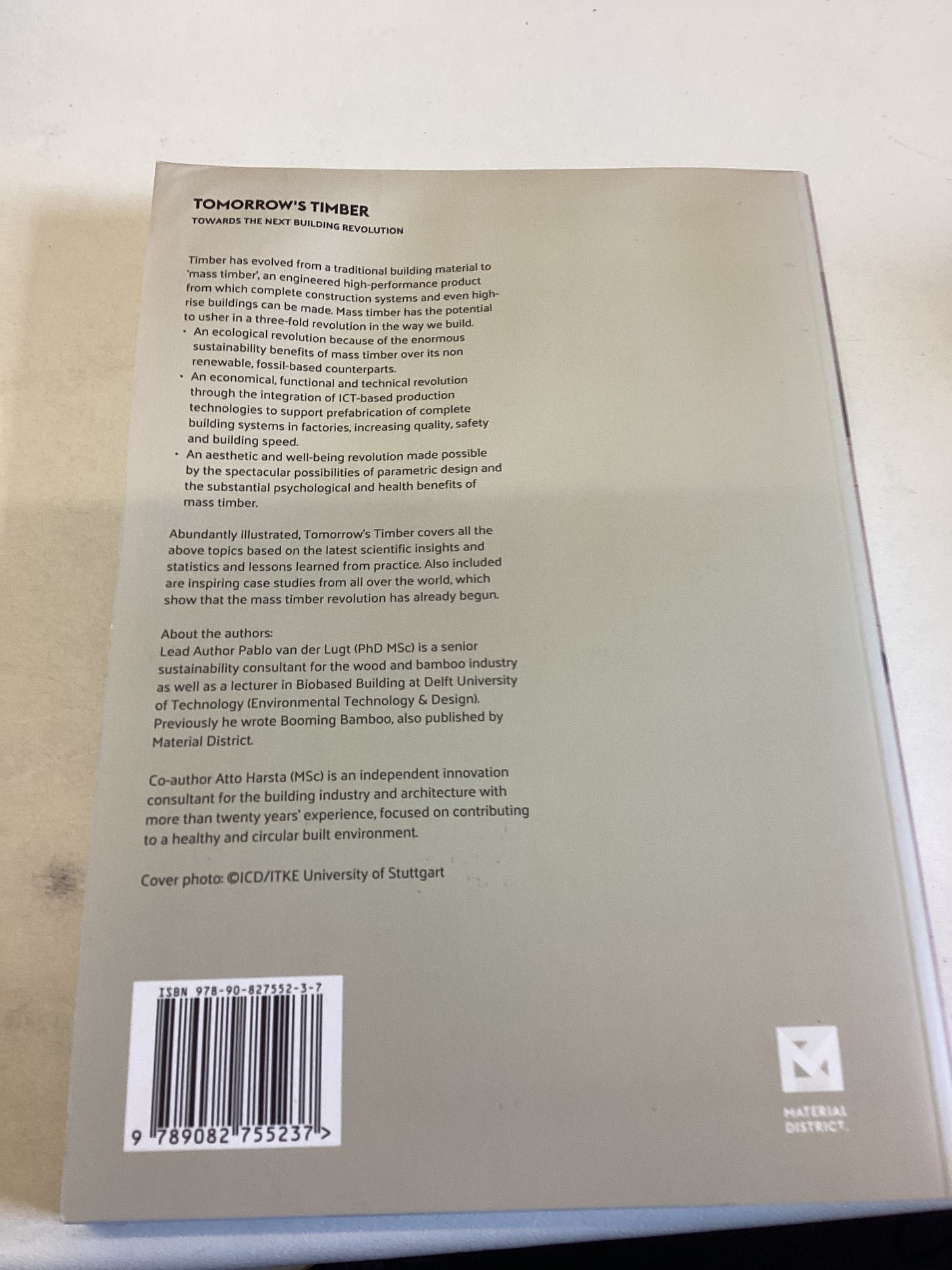 Tomorrow's Timber Towards The Next Building Revolutions Pablo Van der Lugt