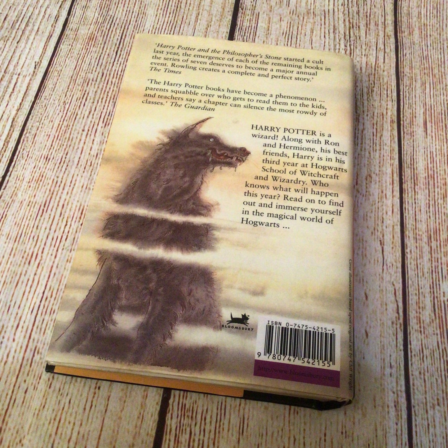 Harry Potter & the Prisoner of Azkaban (1999, Hardback) 1st Edition, 2nd Printing