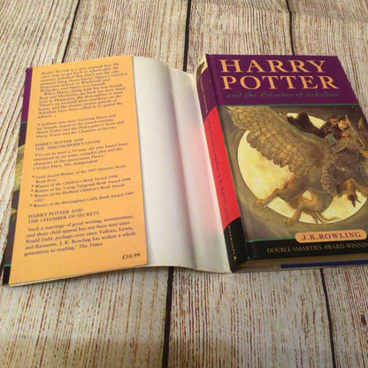 Harry Potter & the Prisoner of Azkaban (1999, Hardback) 1st Edition, 2nd Printing