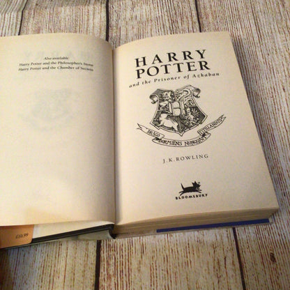 Harry Potter & the Prisoner of Azkaban (1999, Hardback) 1st Edition, 2nd Printing