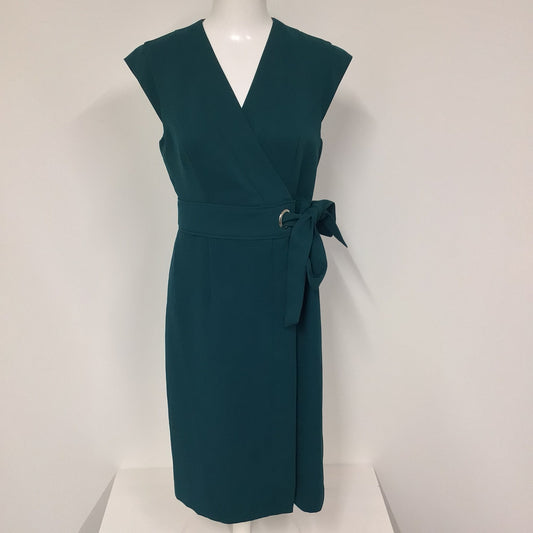 BNWT Phase Eight Jade Pine Green Pippa Wrap Dress RRP £120 Size 12