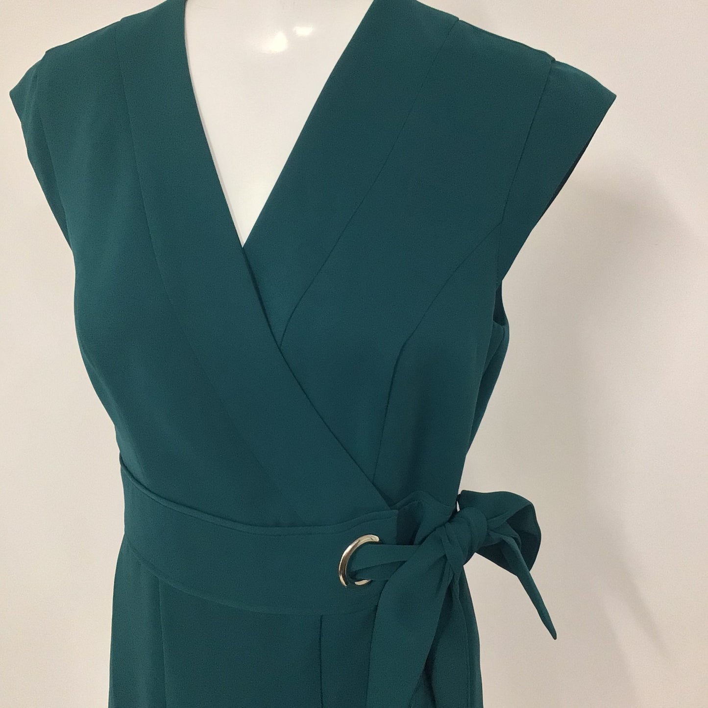 BNWT Phase Eight Jade Pine Green Pippa Wrap Dress RRP £120 Size 12