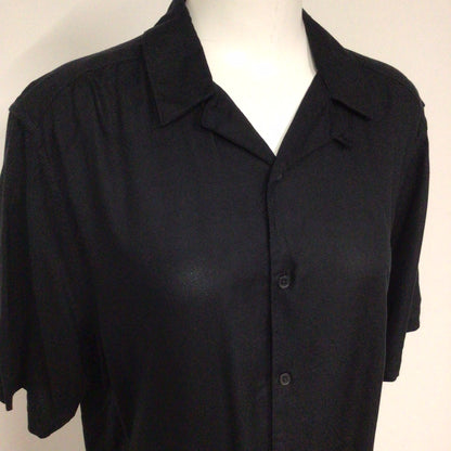 BNWT Only & Sons Black Short Sleeve Shirt Size L