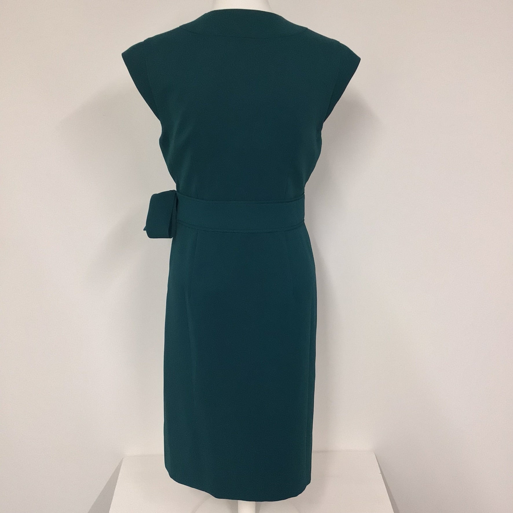 BNWT Phase Eight Jade Pine Green Pippa Wrap Dress Size 12 Shop for Shelter