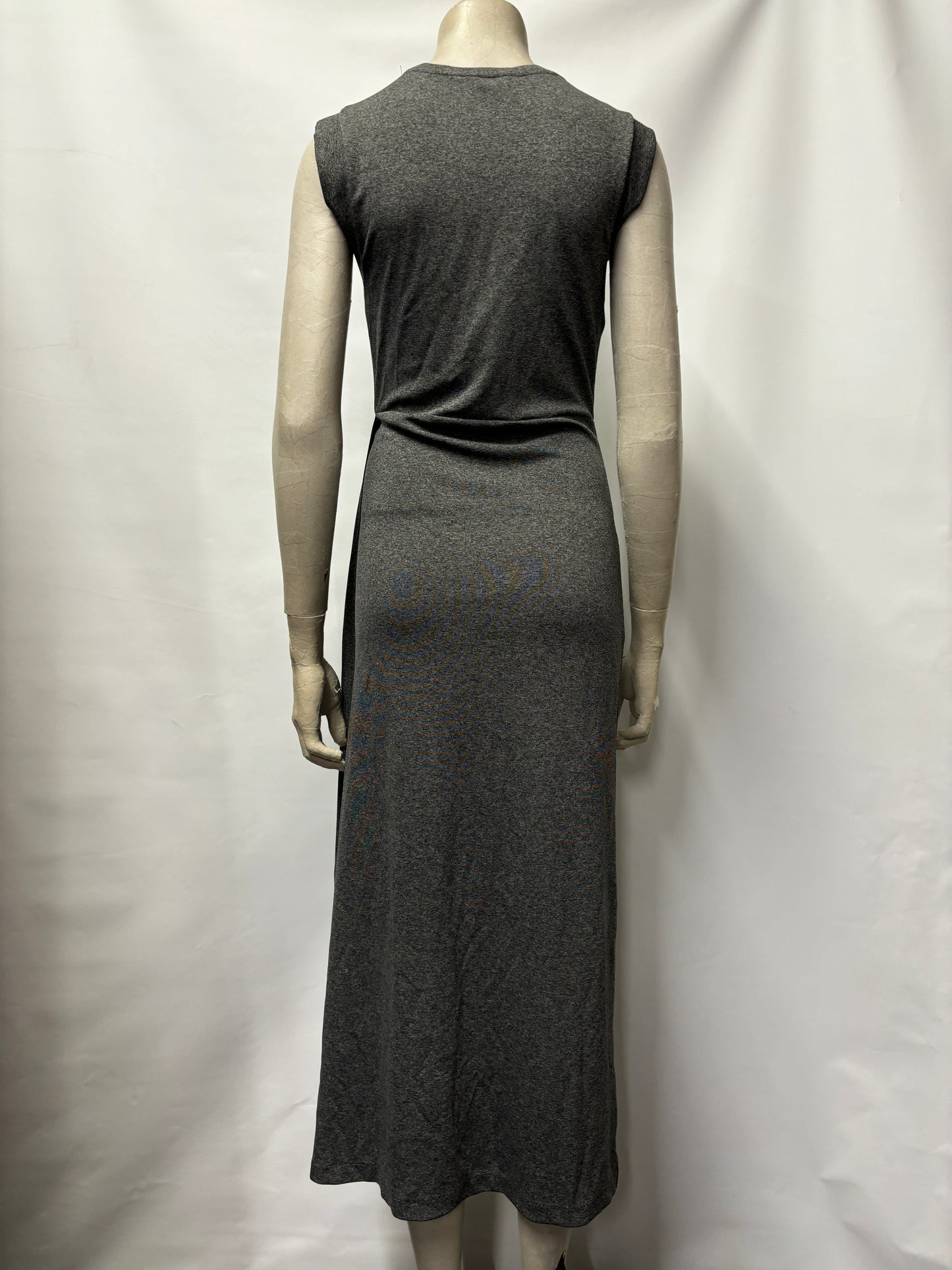 Club Monaco Grey Sleeveless Mid-length Dress Small