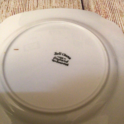 Bell China England Fish Knife Fork Tuck In Design, Alijoe Designs (2x plates)