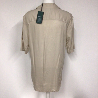 BNWT Only & Sons Beige Short Sleeve Shirt Size M