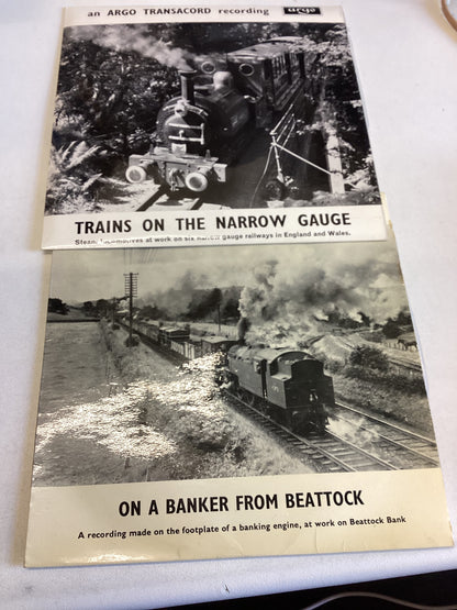 An Argo Transacord Recording 15 X Steam Engine