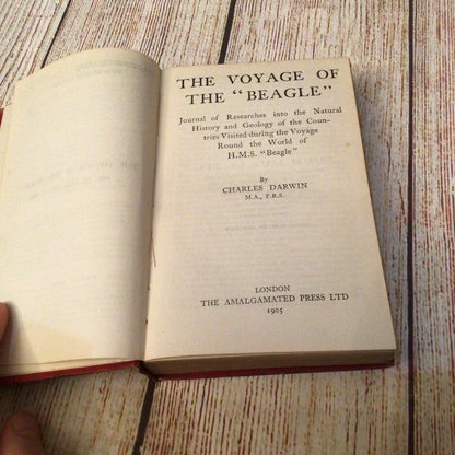 The Voyage of the Beagle by Charles Darwin (1905, Amalgamated Press)