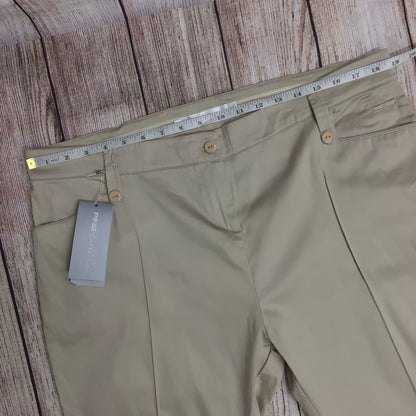 BNWT Ping Collection Beige Taupe Biarritz Trousers Size 18