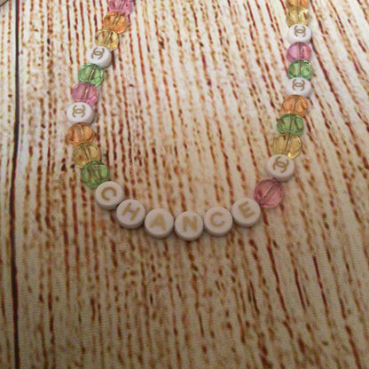Chanel Chance Multicoloured Beaded Bag Charm Strap w/Box