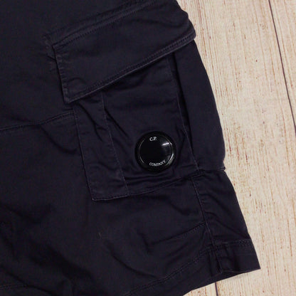 CP Company Navy Blue Cotton Blend Bermuda Shorts Size 54