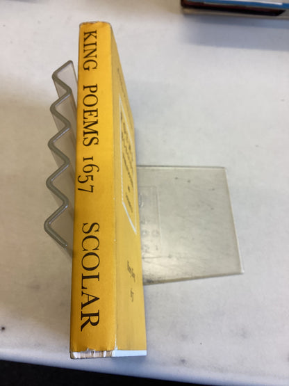 Poems Elegies Paradoxes and Sonnets Henry King 1657 a Scolar Press Facsimile