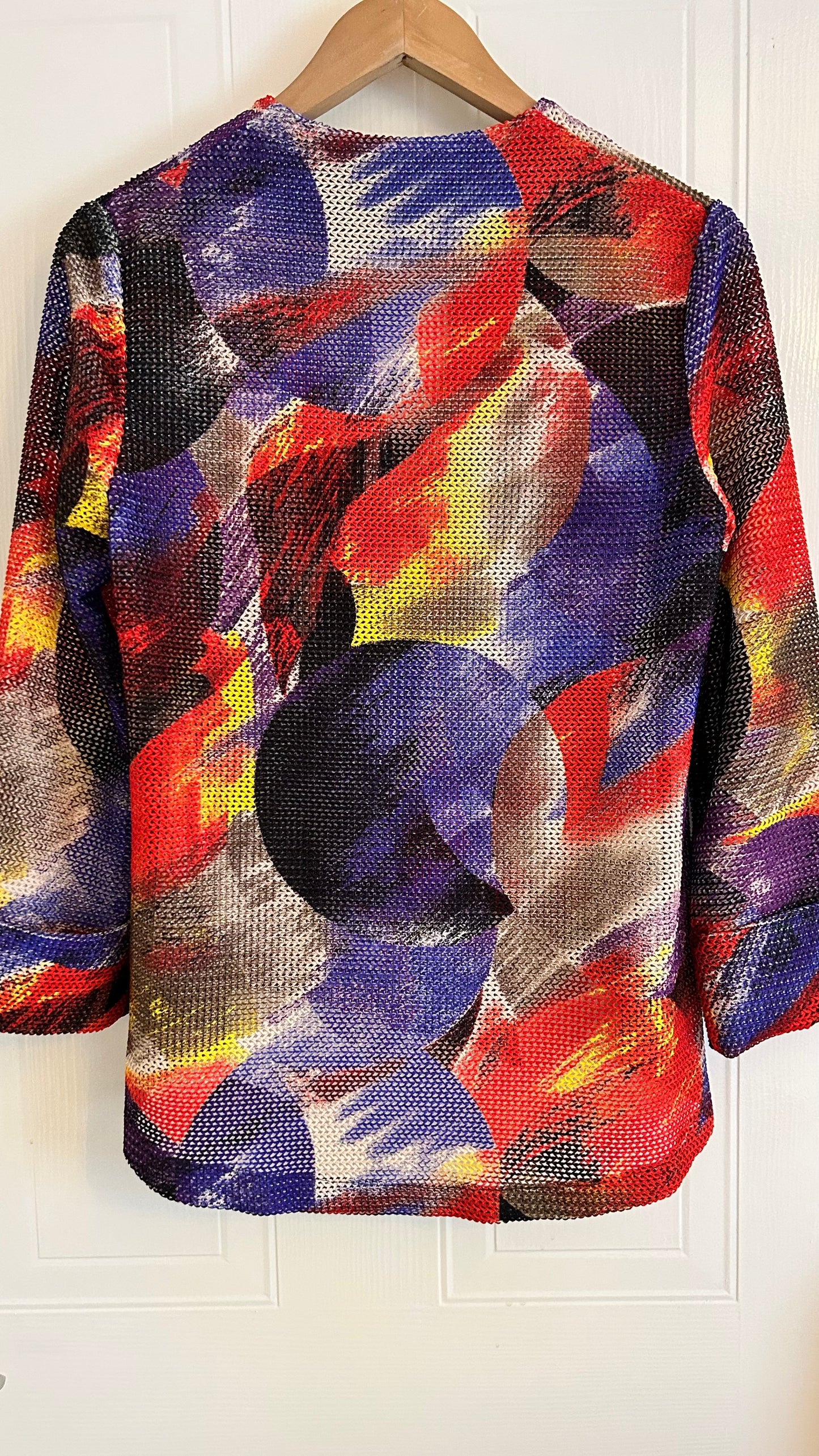 Joseph Ribkoff Multi colour Summer Jacket, Top size 10, Christas, Occasion
