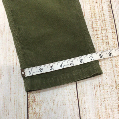 Gramicci Beams x Monocle Olive Green Corduroy Cotton Blend Trousers Size L