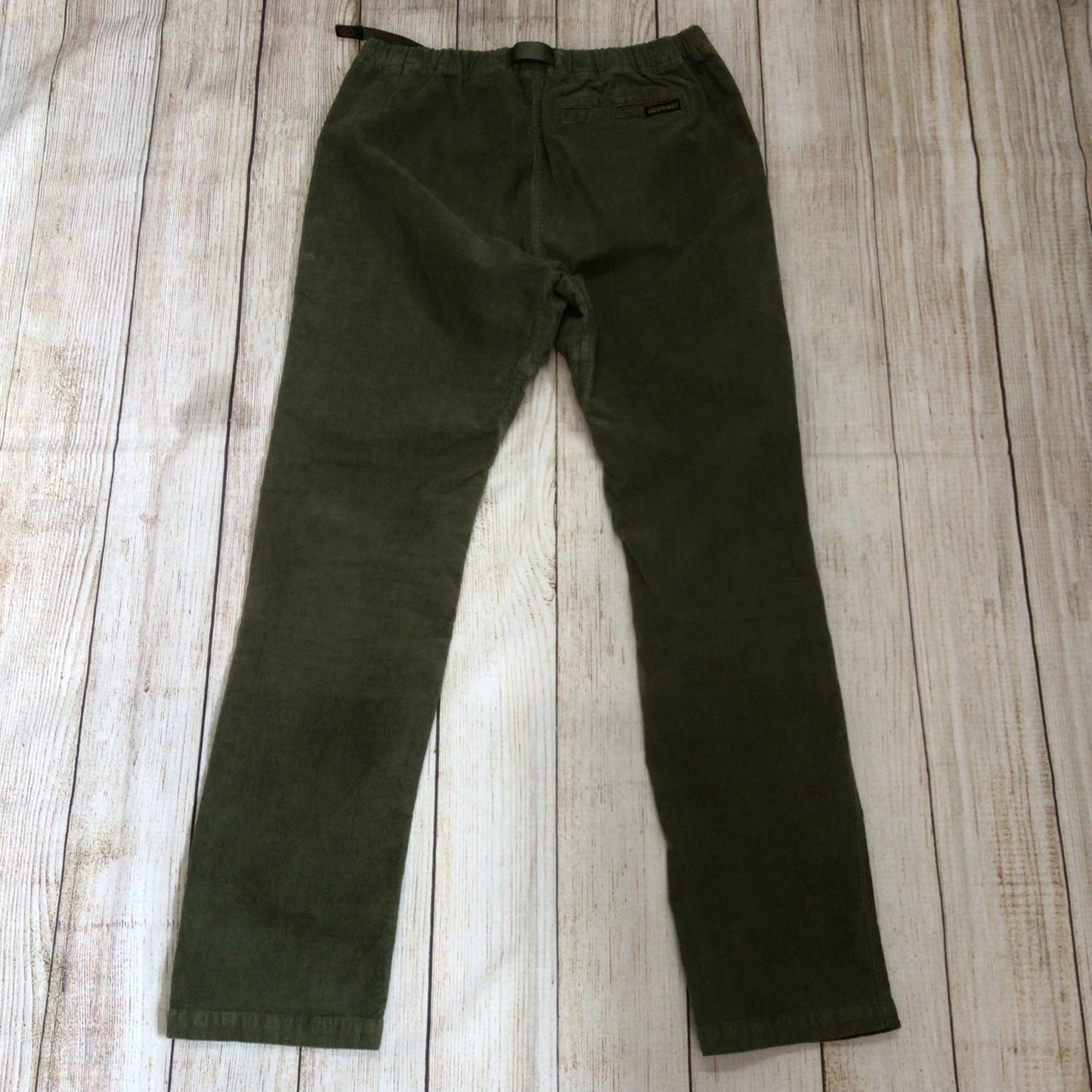 Gramicci Beams x Monocle Olive Green Corduroy Cotton Blend Trousers Size L