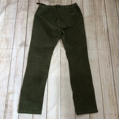 Gramicci Beams x Monocle Olive Green Corduroy Cotton Blend Trousers Size L
