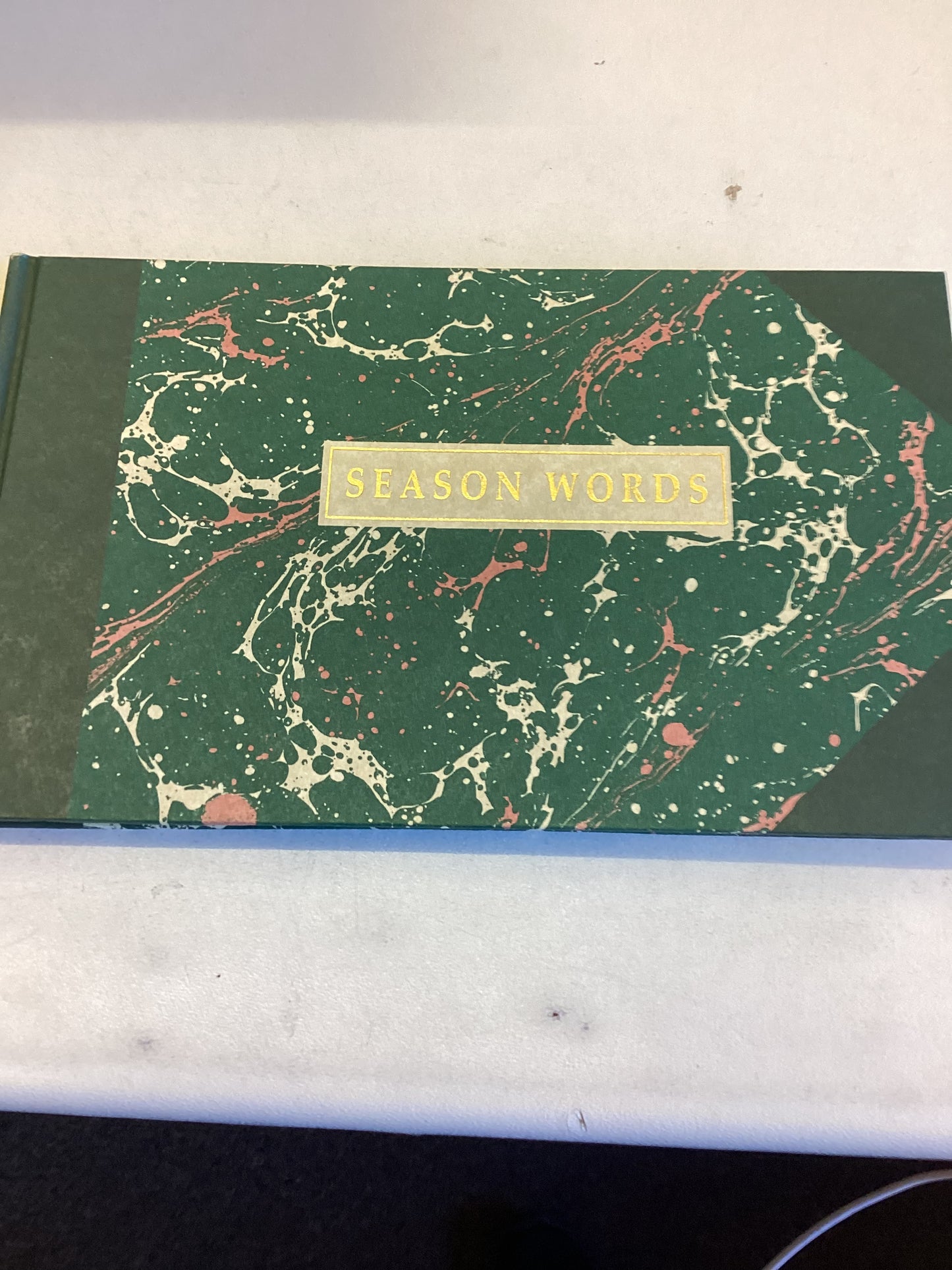 Season Words Haiku by John Mayhew Manson and Wood Engravings by Gill Tyson Signed by Both