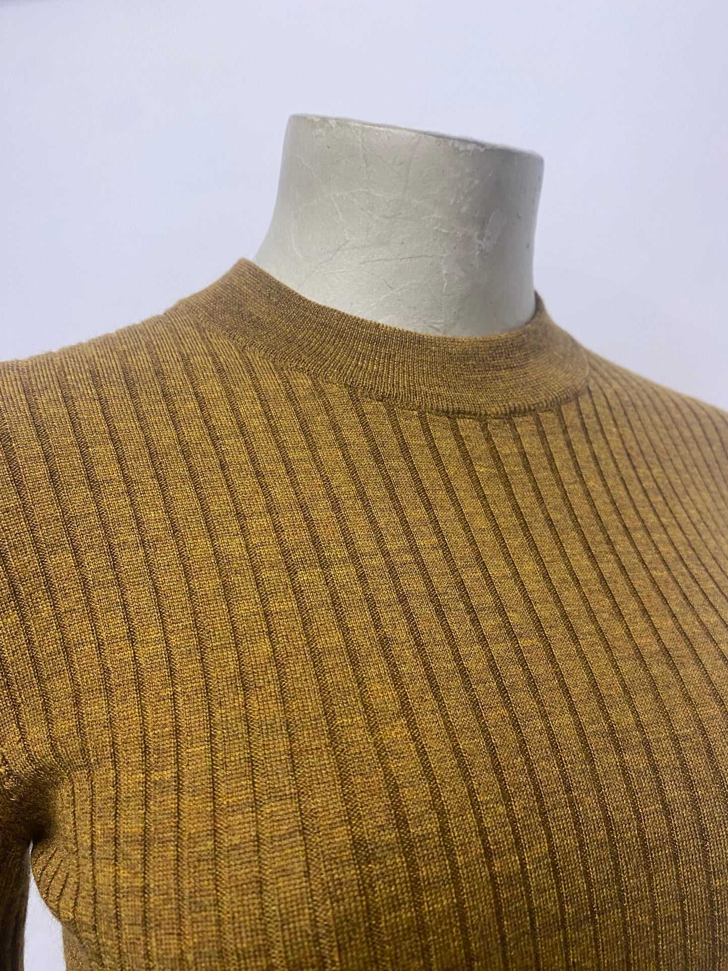 Studio Nicholson Brown Merino Wool Knit Dress XS BNWT