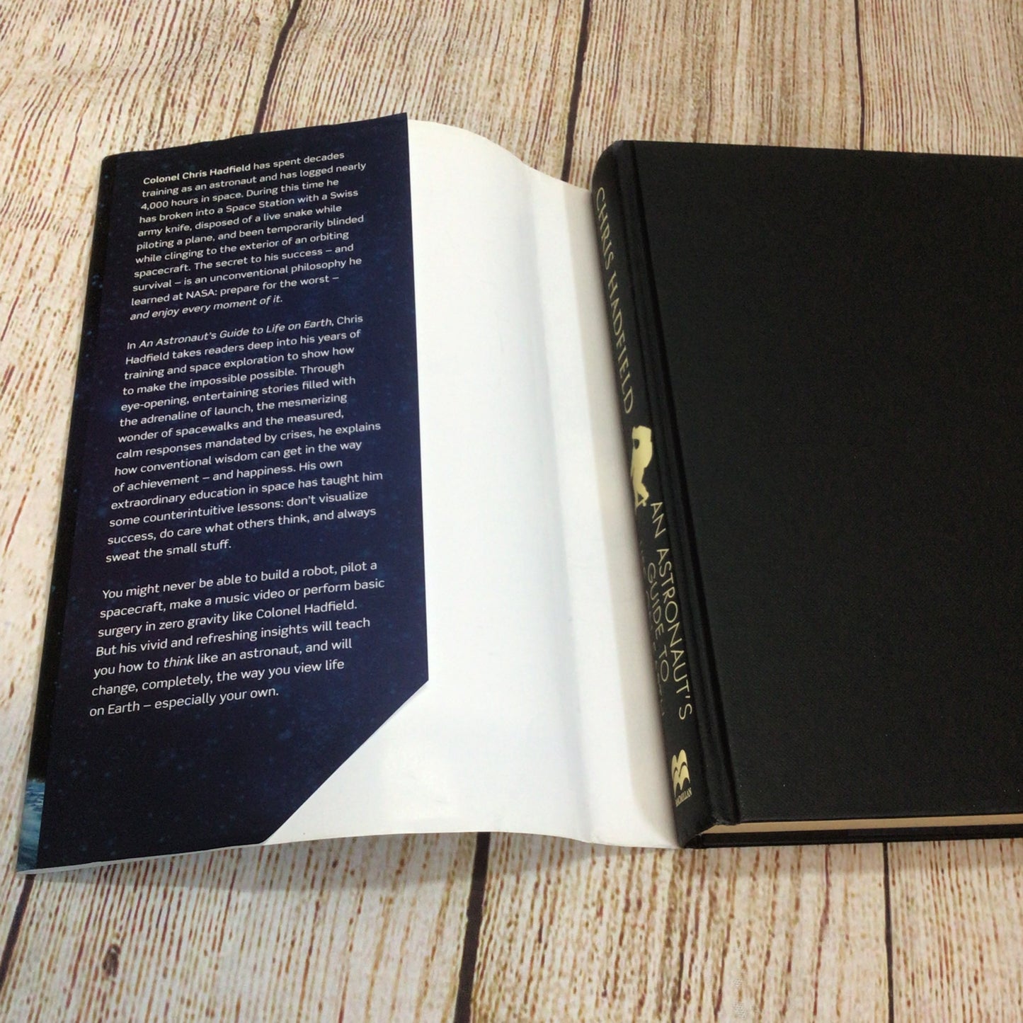 An Astronaut’s Guide to Life on Earth by Chris Hadfield (2013) Signed
