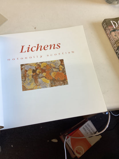 Lichens Naturally Scottish Oliver Gilbert