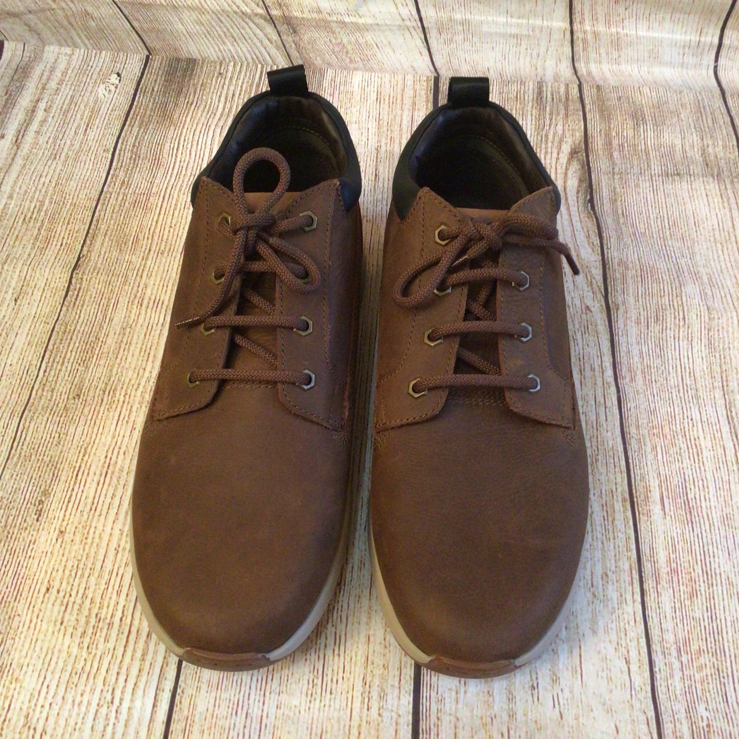 Orca Bay Brown Leather Aberdeen Shoes Size 12 UK (46 on label)