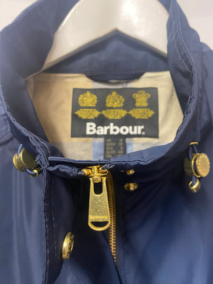 Barbour Navy Blue Shower Proof Women's Jacket 12