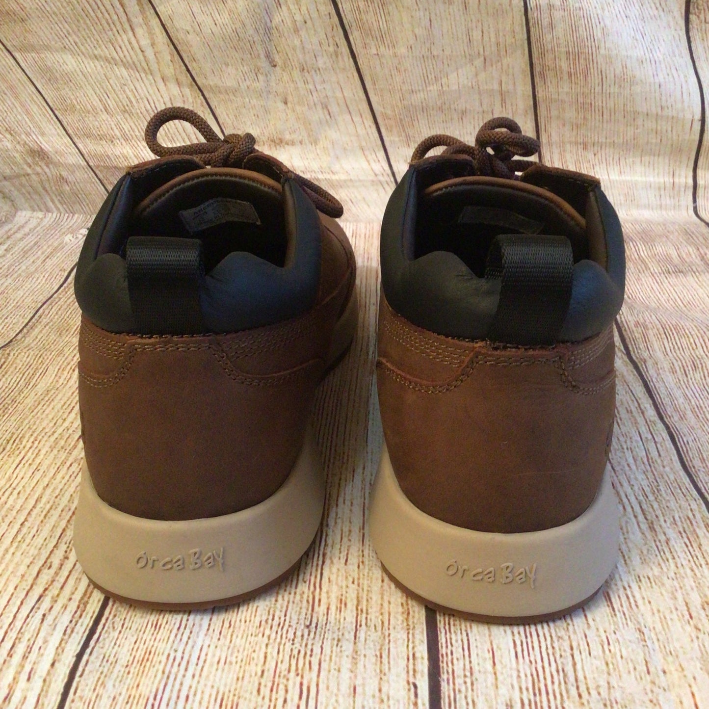 Orca Bay Brown Leather Aberdeen Shoes Size 12 UK (46 on label)