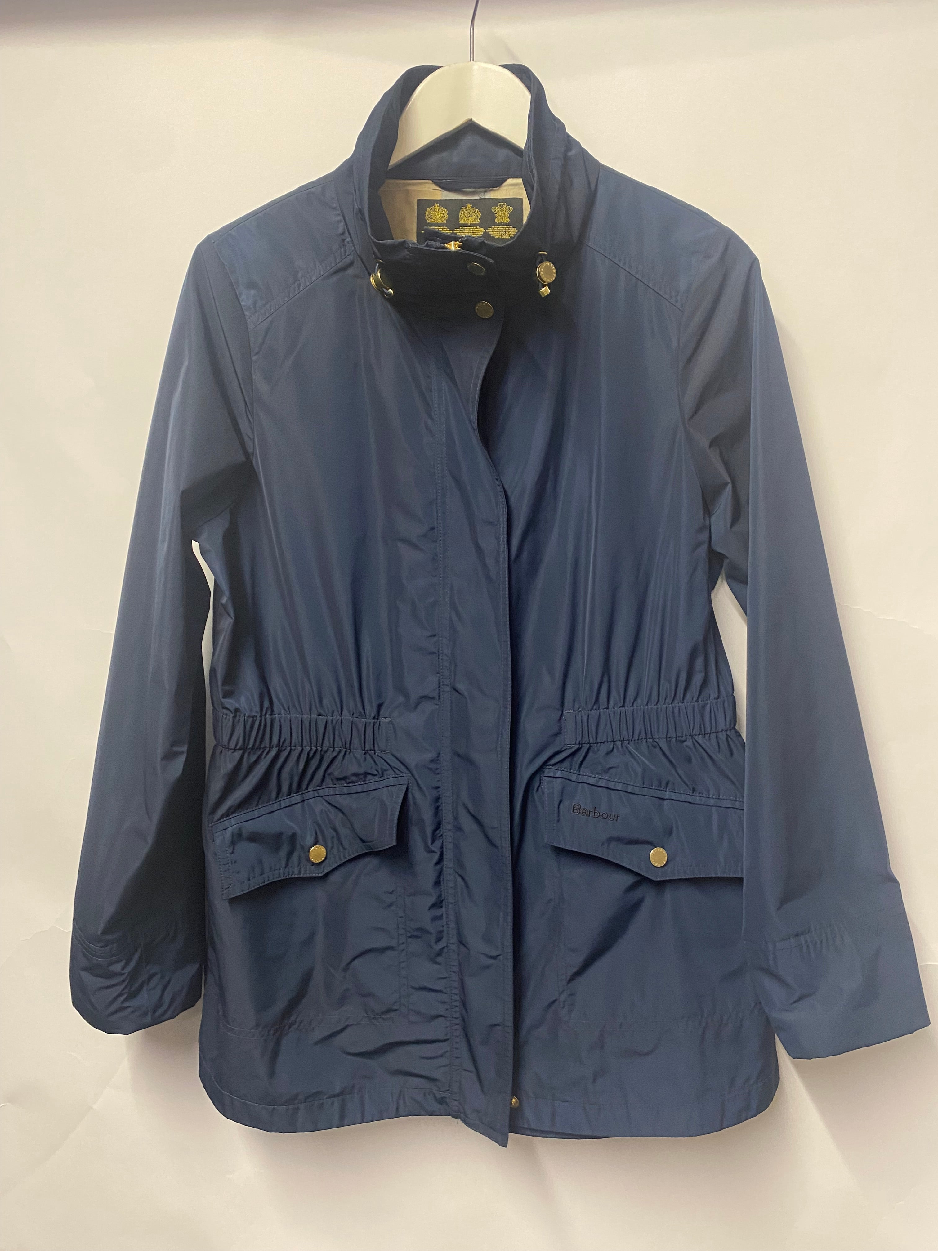 Barbour Navy Blue Shower Proof Women s Jacket 12 Shop for Shelter