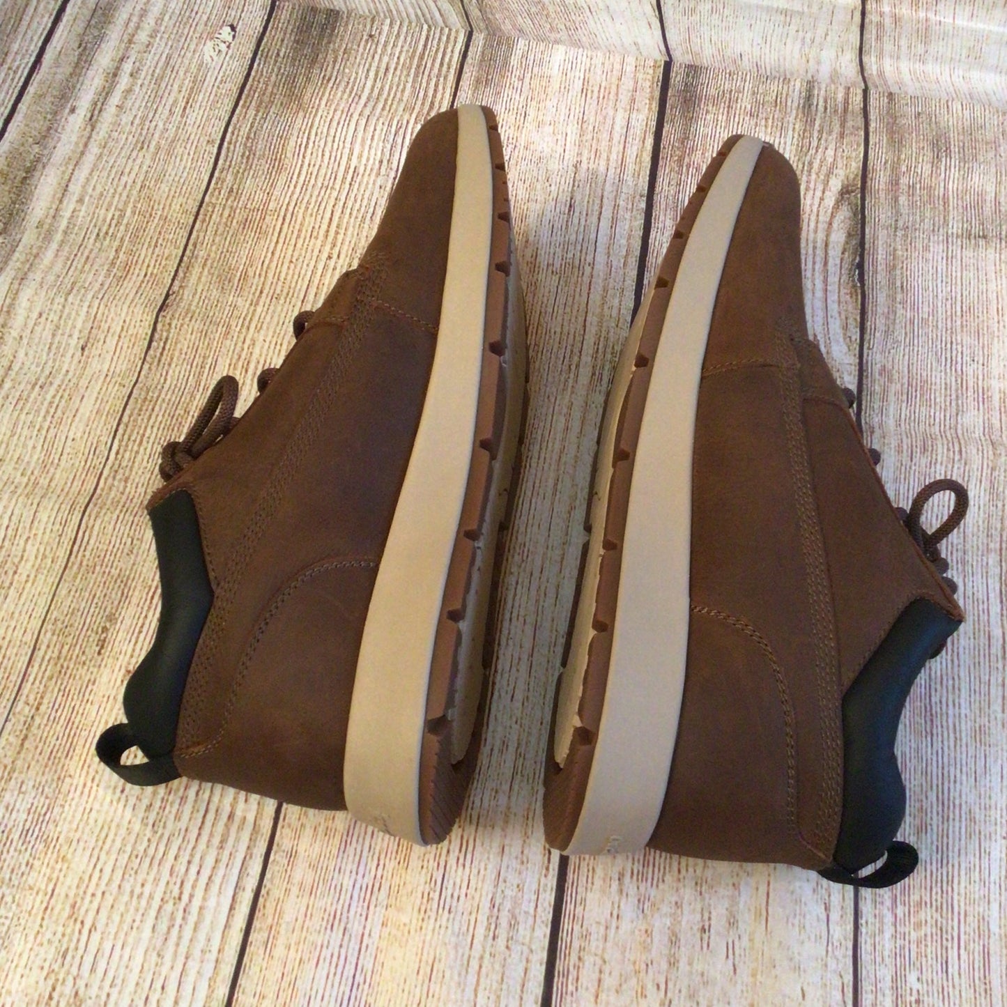 Orca Bay Brown Leather Aberdeen Shoes Size 12 UK (46 on label)