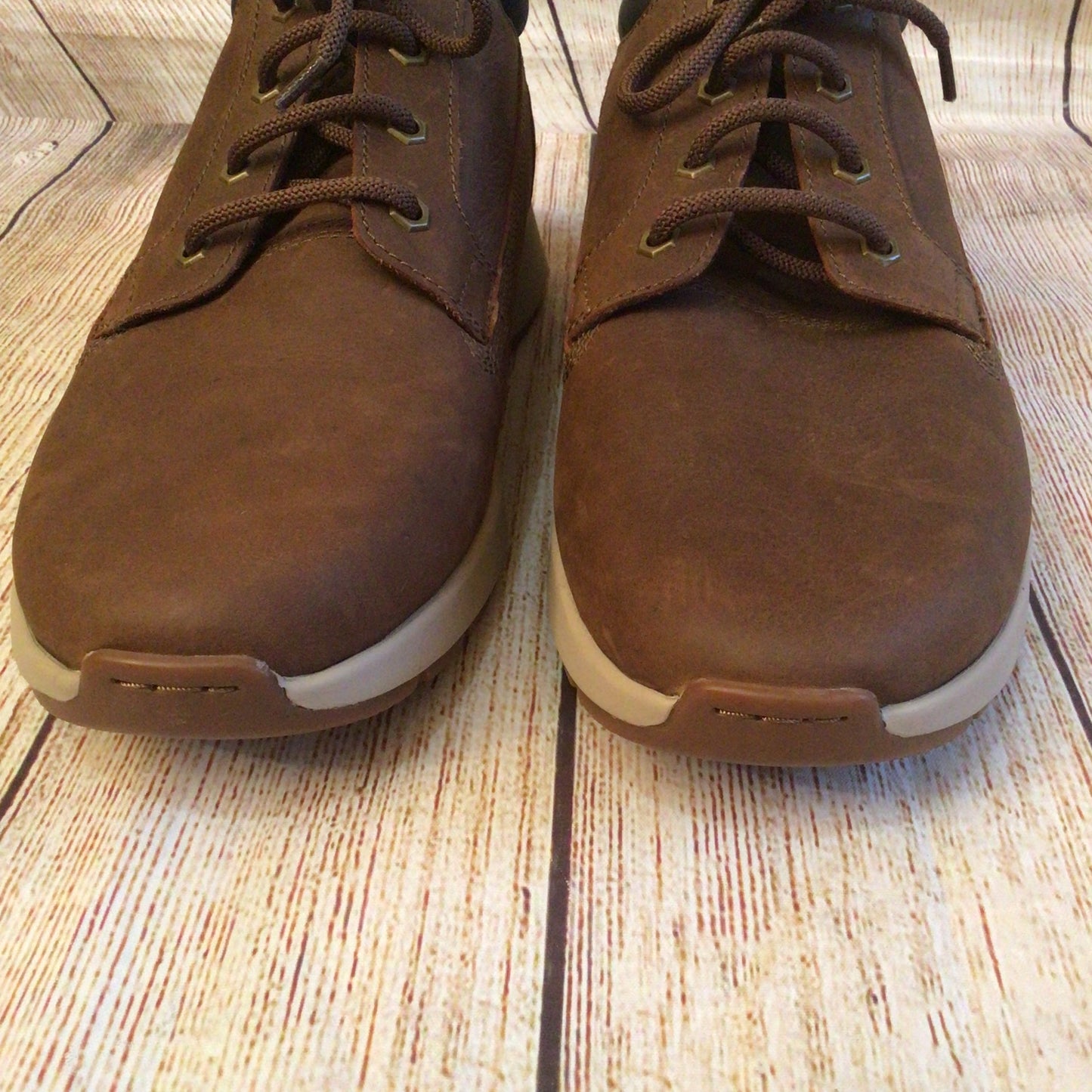 Orca Bay Brown Leather Aberdeen Shoes Size 12 UK (46 on label)