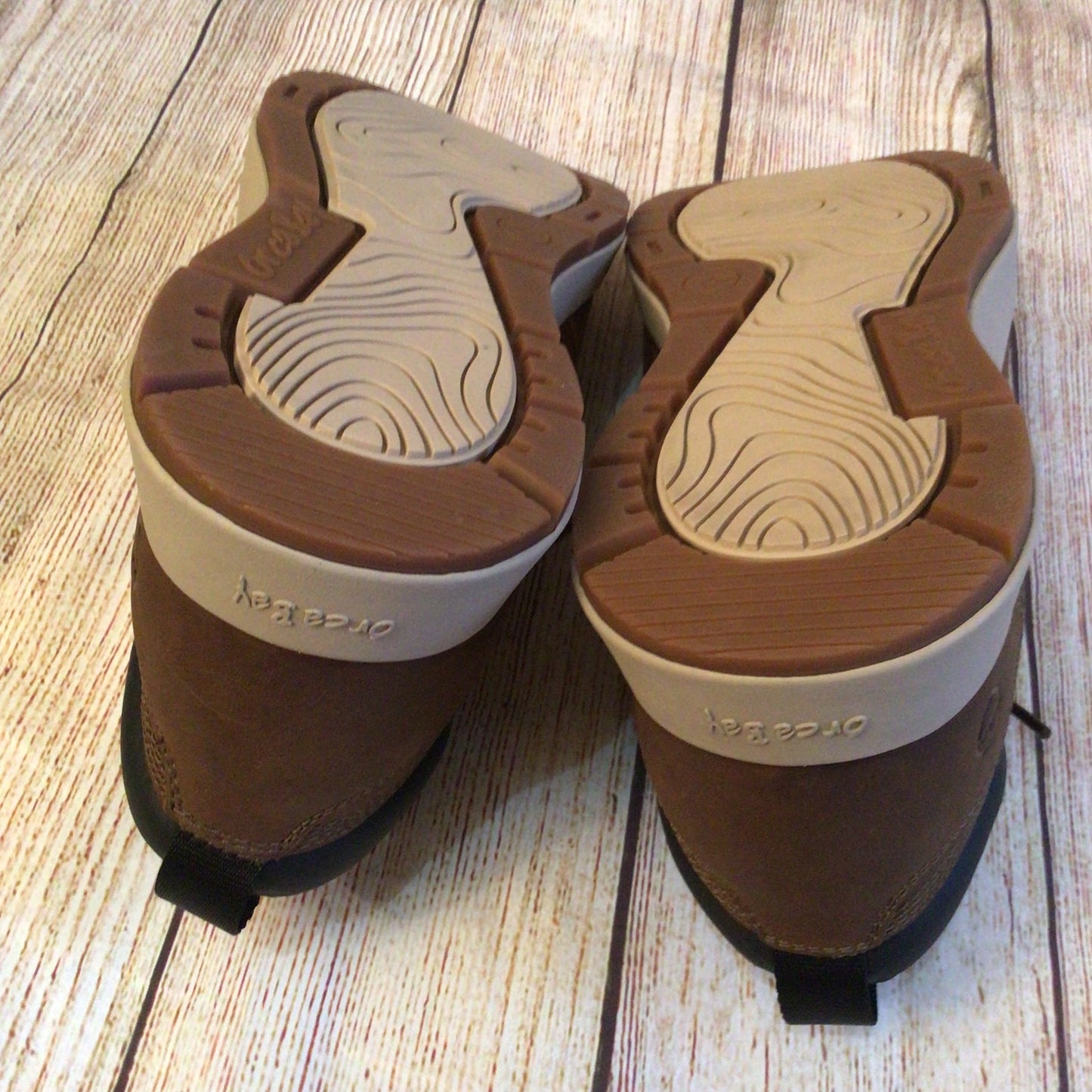 Orca Bay Brown Leather Aberdeen Shoes Size 12 UK (46 on label)