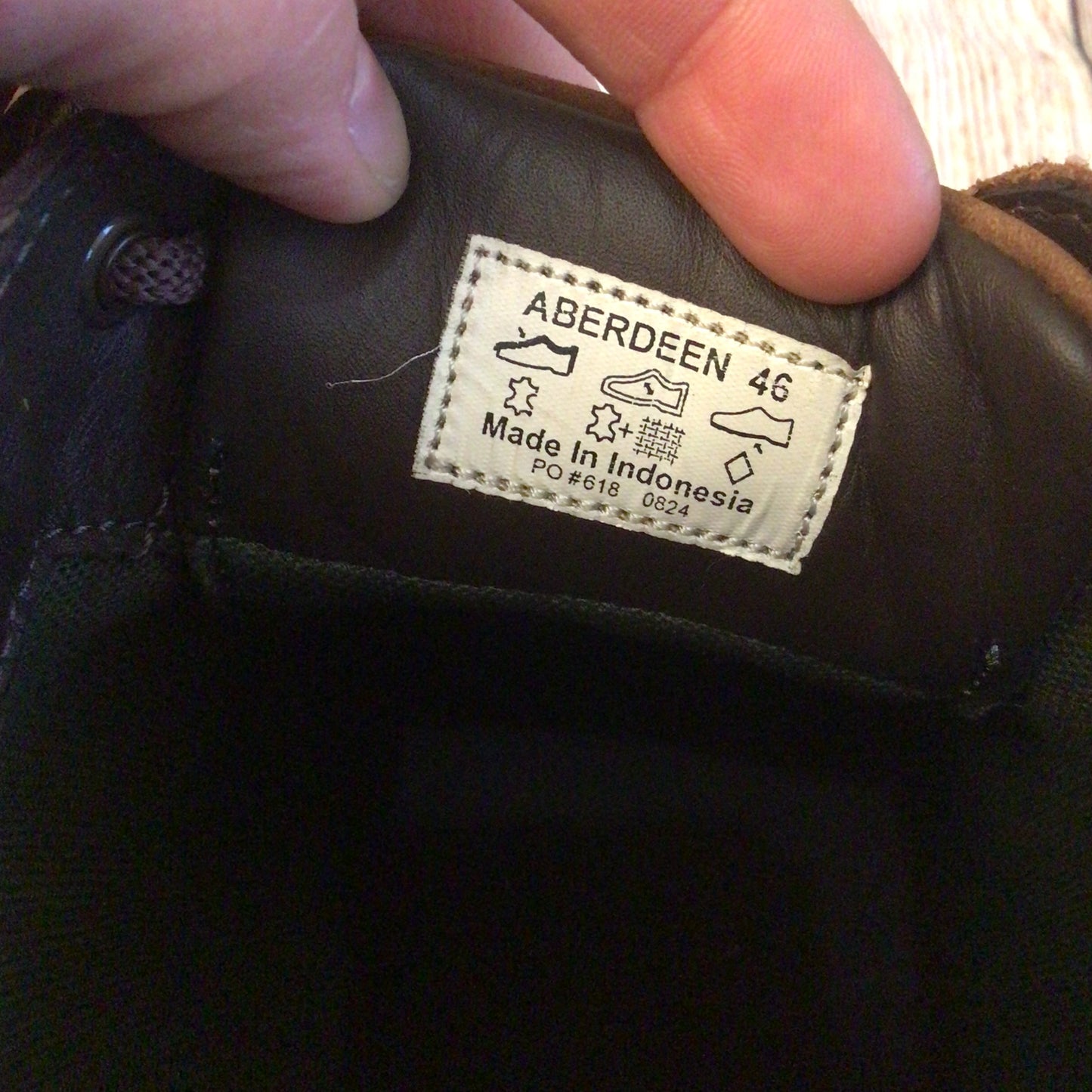 Orca Bay Brown Leather Aberdeen Shoes Size 12 UK (46 on label)