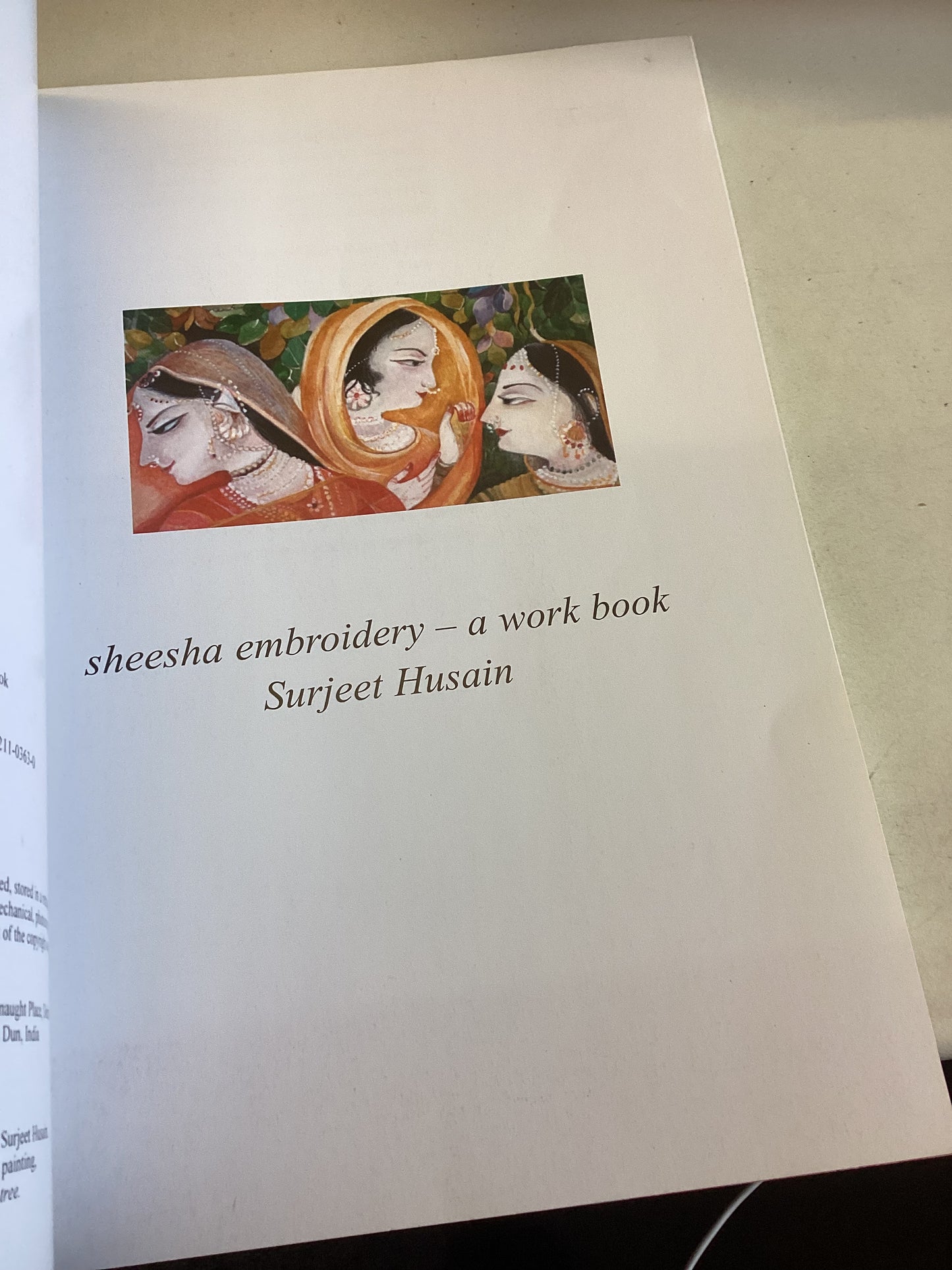 Sheesha Embroidery - A Work Book Surjeet Husain