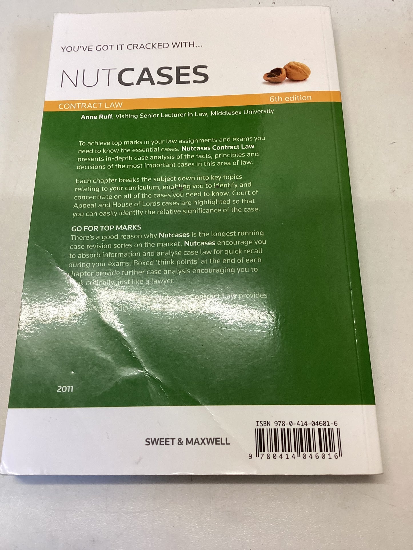 Nutcases Contract Law Your essential Revision Aid Sixth Edition Anne Ruff