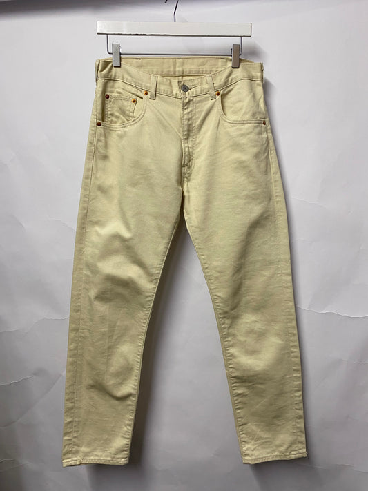 Levi’s Cream Corduroy Jeans W30