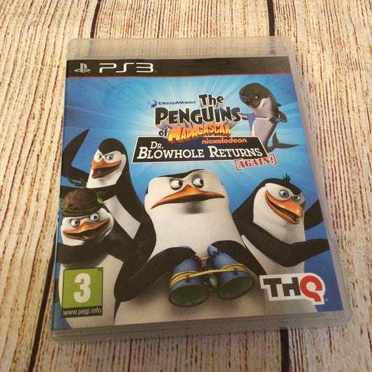 The Penguins of Madagascar; Dr Blowhole Returns Again [PS3 Game]