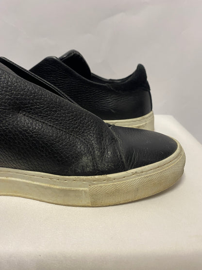 Axel Arigato Black Full Grain Leather Laceless Trainers 9