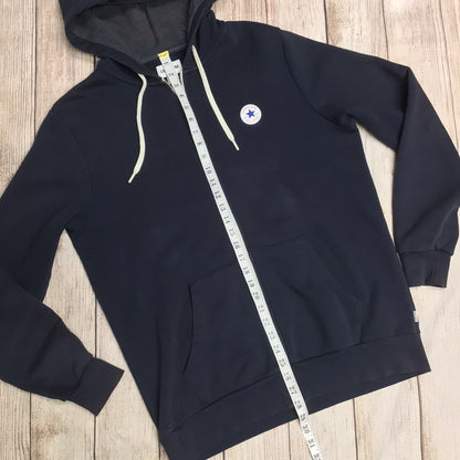 Converse Navy Blue Full Zip Hoody Size L